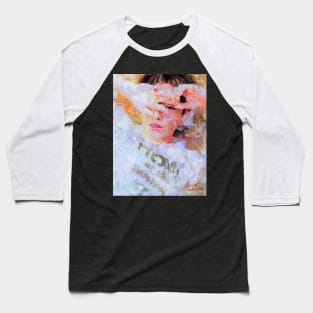 Cho SeungYoun Impressionist Painting K-Pop Celebrity Portrait Baseball T-Shirt